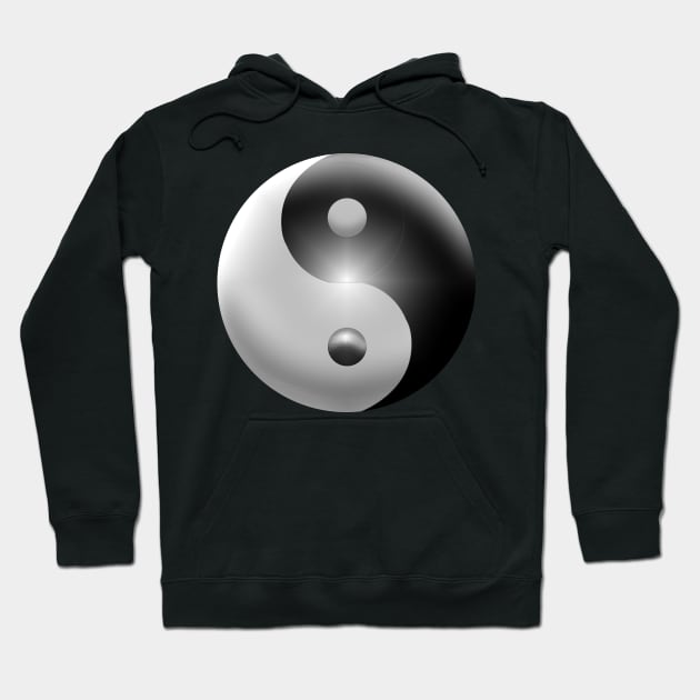 Yin and yang Hoodie by Wickedcartoons